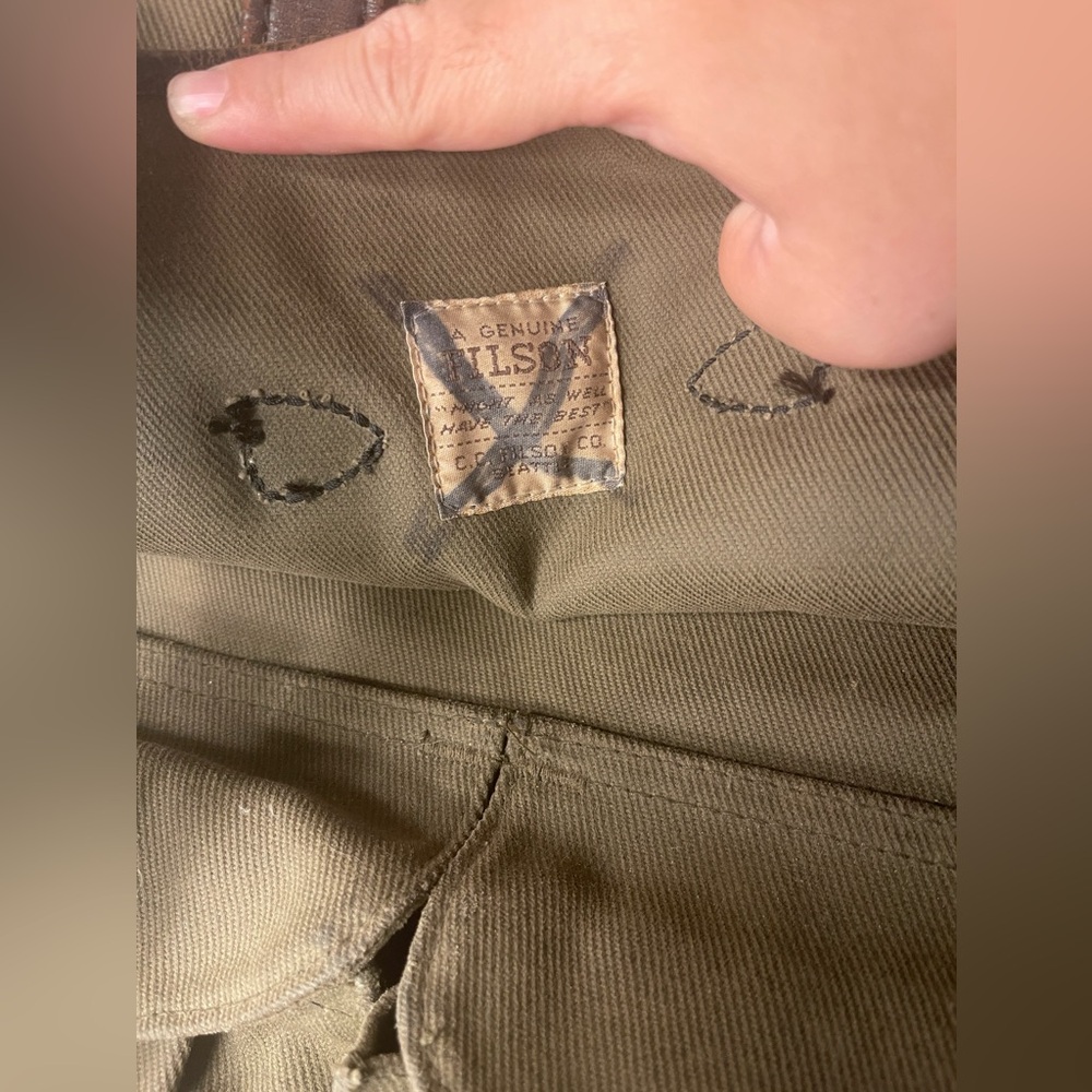 Filson Rugged Twill Rucksack Bag - Picture 8 of 8